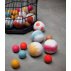 Set de 10 balles de jonglage en feutre multicolores
